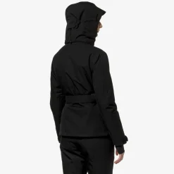 New K-Way CHEVRIL MICRO TWILL 2 LAYERS Blackpure