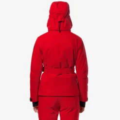 Outlet K-Way CHEVRIL MICRO TWILL 2 LAYERS Red