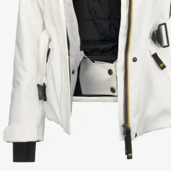 Hot K-Way CHEVRIL MICRO TWILL 2 LAYERS Whitegardenia