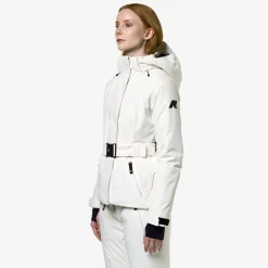 Hot K-Way CHEVRIL MICRO TWILL 2 LAYERS Whitegardenia