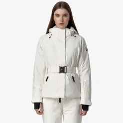 New K-Way CHEVRIL MICROTWILL 2L Whitegardenia