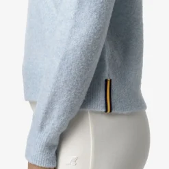 Sale K-Way CLARISSE WOOL MERINO BOUCLE Blueballad