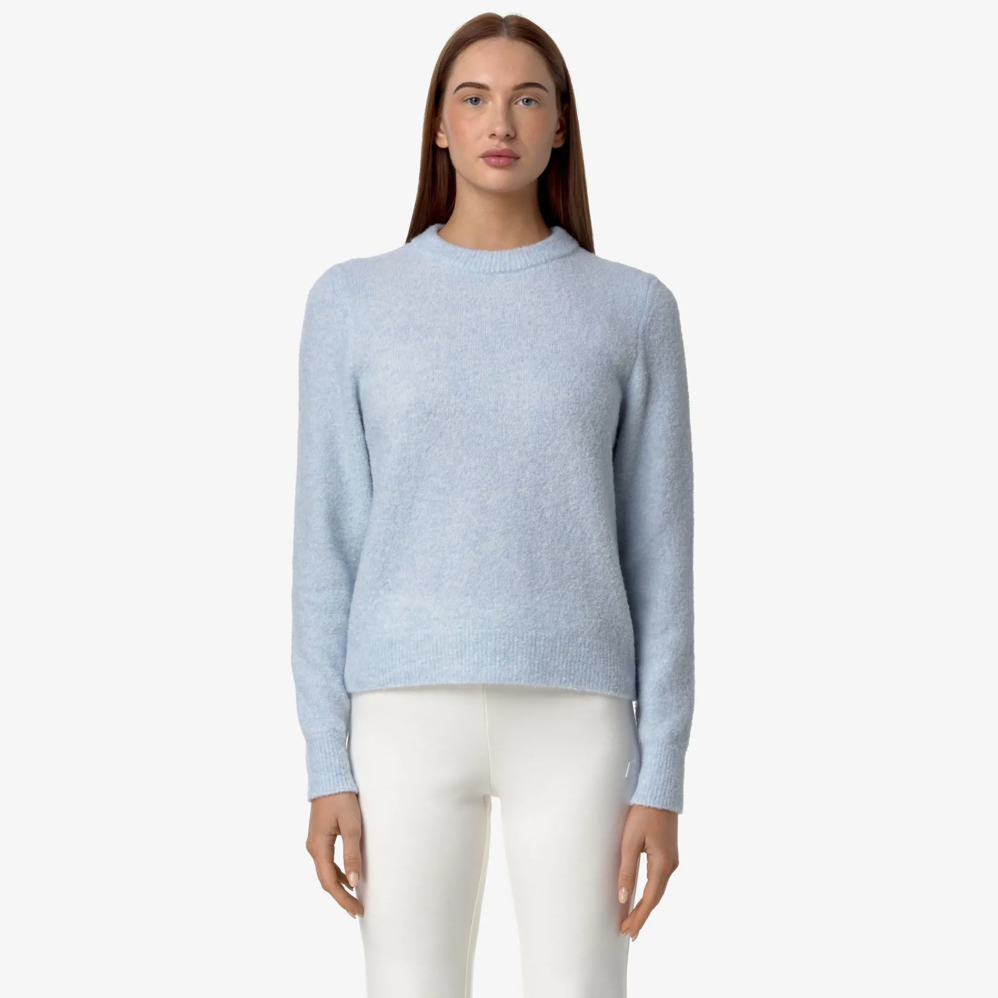 Sale K-Way CLARISSE WOOL MERINO BOUCLE Blueballad