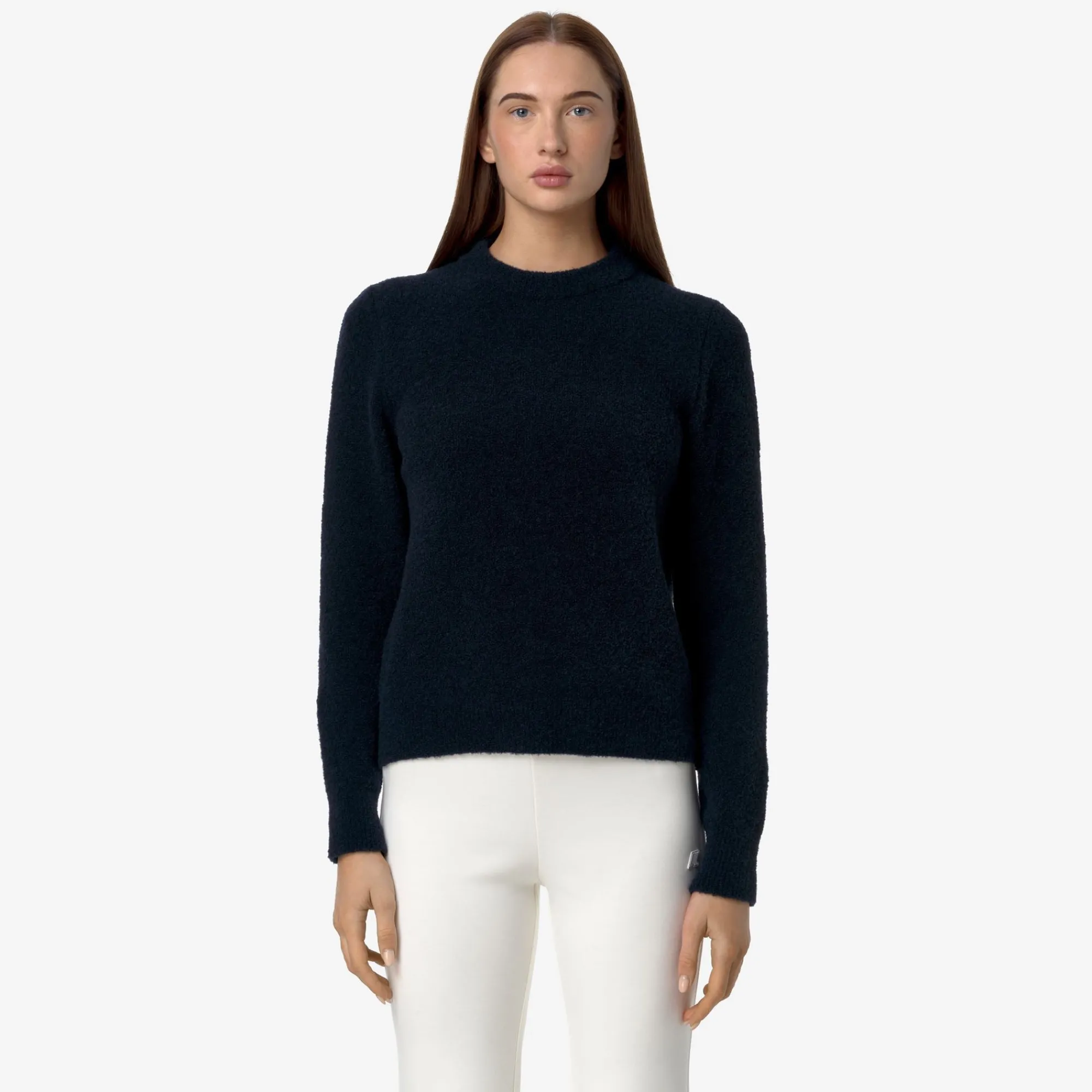 Sale K-Way CLARISSE WOOL MERINO BOUCLE Bluedepth