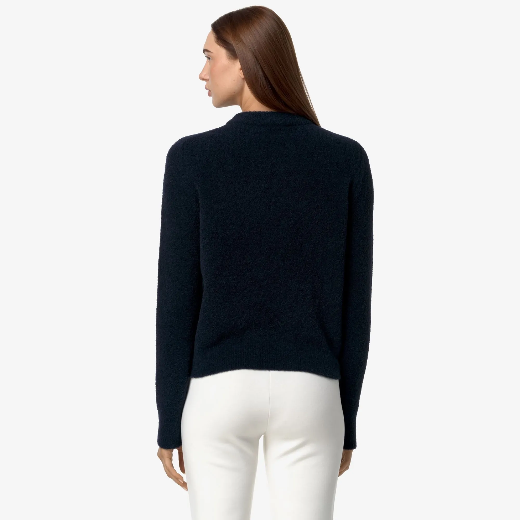 Sale K-Way CLARISSE WOOL MERINO BOUCLE Bluedepth