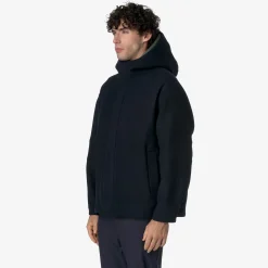 Hot K-Way CLAUDEL WOOLMARK Bluedepth-greenblackish