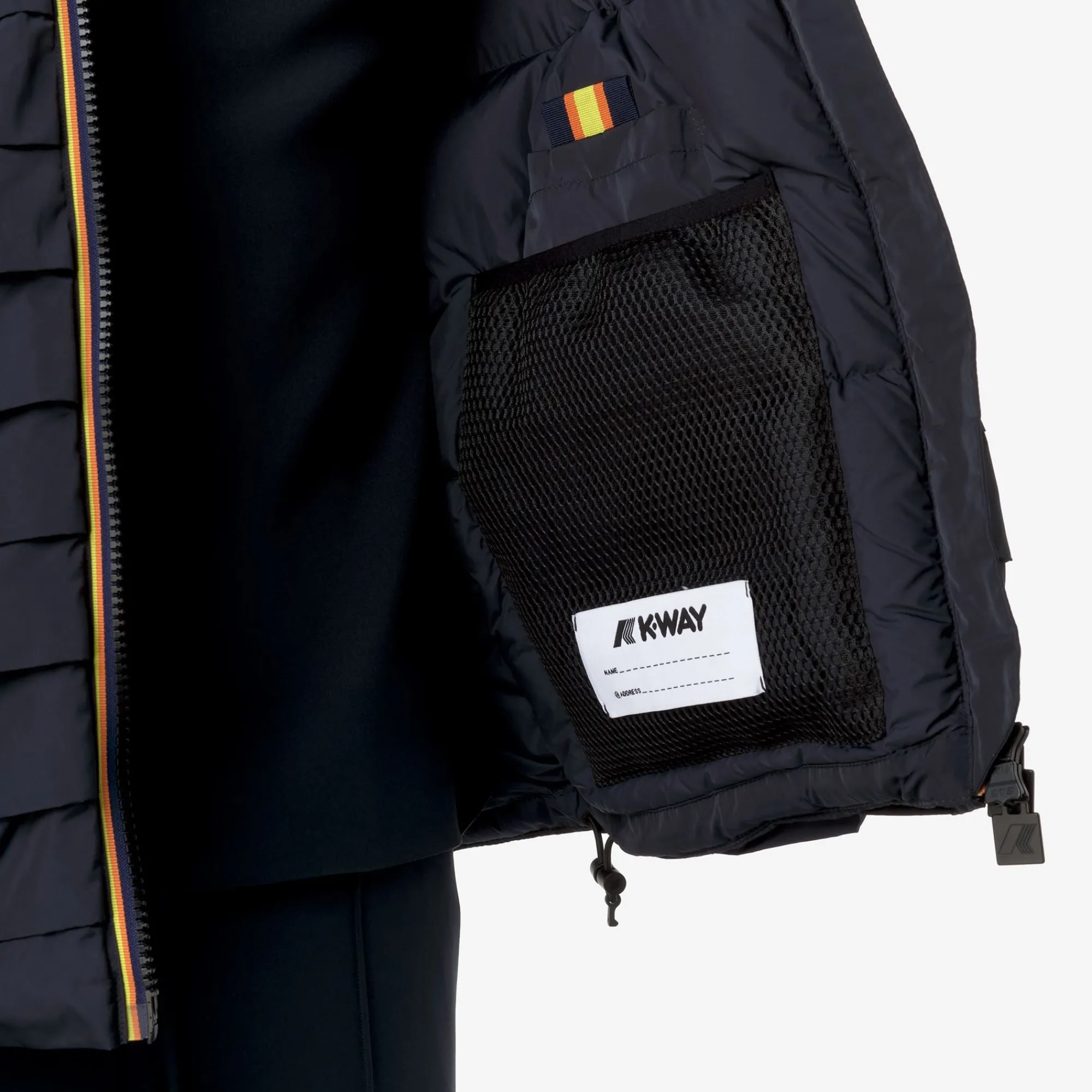 Discount K-Way CLAUDER PLEATS THERMO HEAVY Blackash