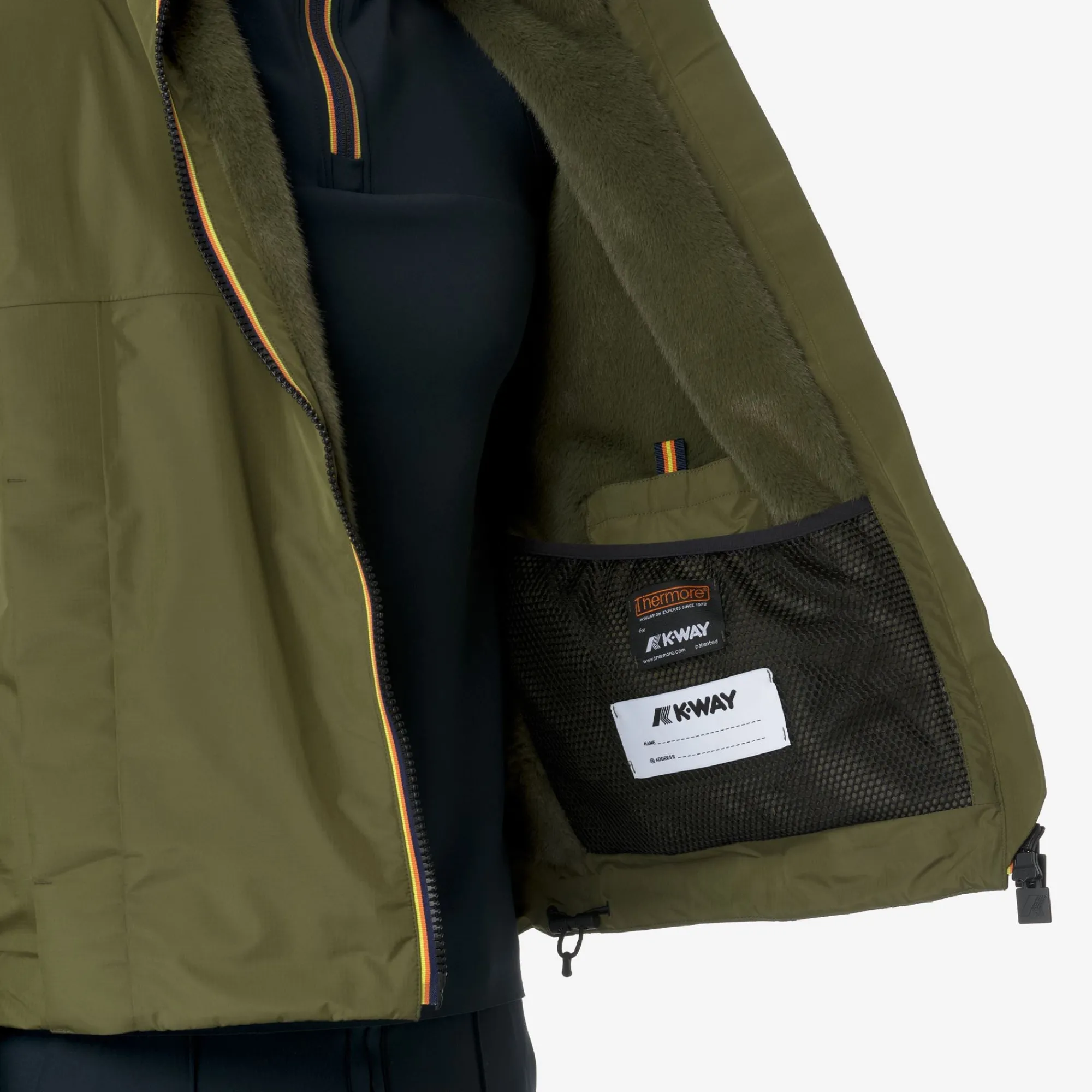 Best K-Way CLAUDER TECH ECO FUR Greenwinter