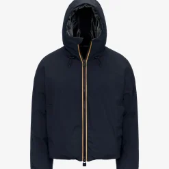 Online K-Way CLAUDER VELVET THERMO REVERSIBLE Blackash