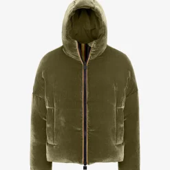 Best K-Way CLAUDER VELVET THERMO REVERSIBLE Greenwinter