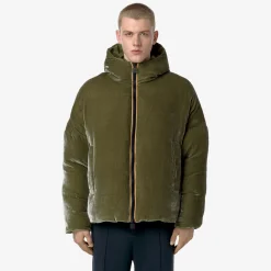 Best K-Way CLAUDER VELVET THERMO REVERSIBLE Greenwinter
