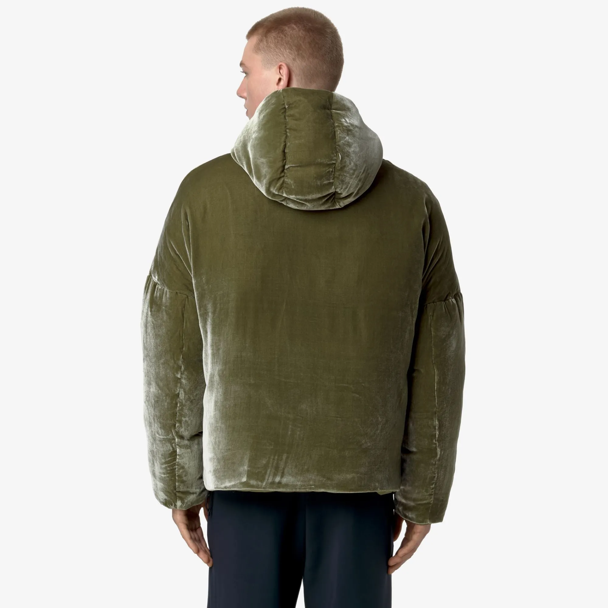 Best K-Way CLAUDER VELVET THERMO REVERSIBLE Greenwinter
