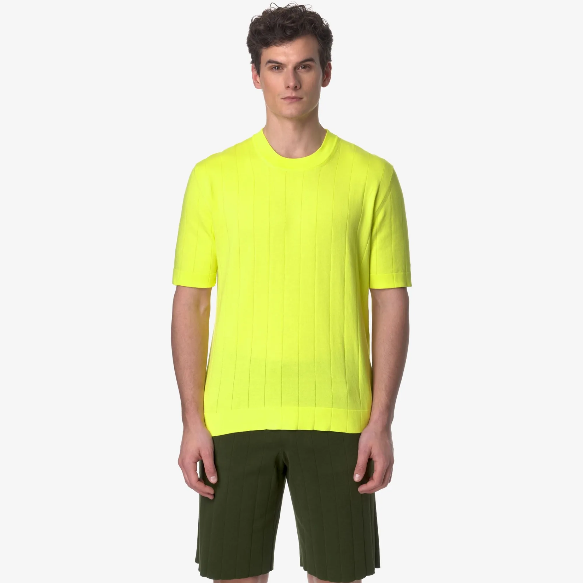 New K-Way COMBEL KNITTED Yellowsoleil