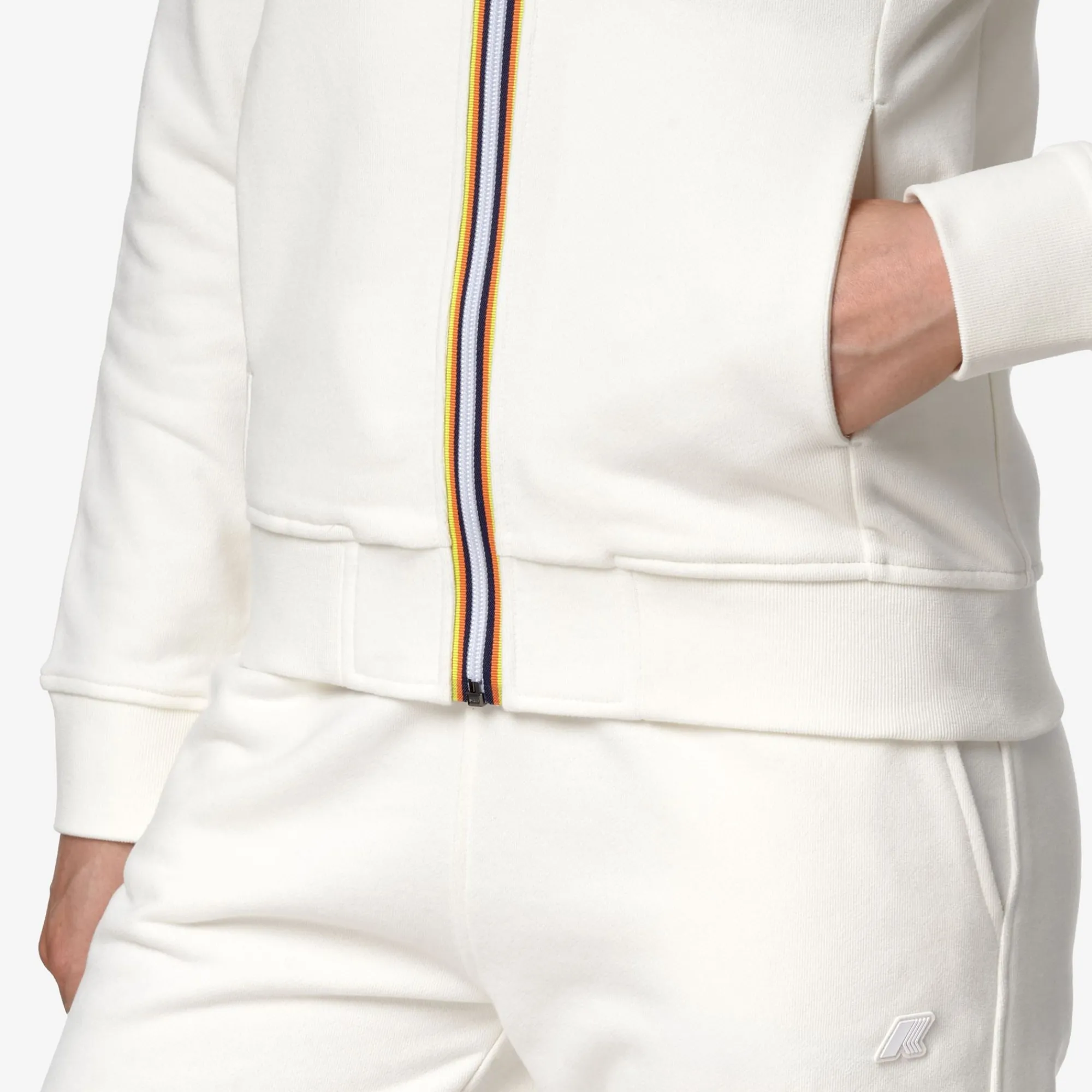 New K-Way DELINE FLEECE PEACH Whitegardenia