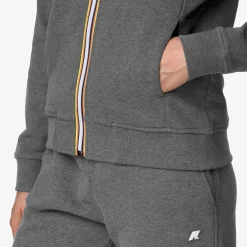 Clearance K-Way DELINE FLEECE PEACH Greymdmel