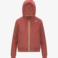 Outlet K-Way DELINE FLEECE PEACH Pinkcedar