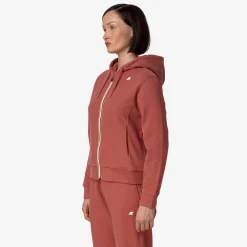 Outlet K-Way DELINE FLEECE PEACH Pinkcedar