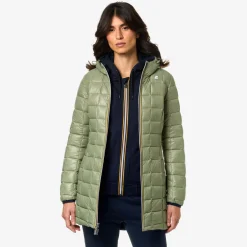 Clearance K-Way DENISE ST THERMO REVERSIBLE Blued-greens