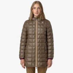 K-Way DENISE ST THERMO REVERSIBLE Violetdkp-browng