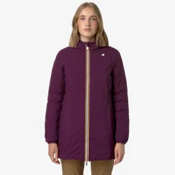 K-Way DENISE ST THERMO REVERSIBLE Violetdkp-browng