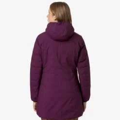 K-Way DENISE ST THERMO REVERSIBLE Violetdkp-browng