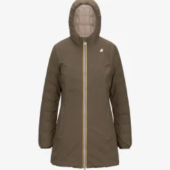 K-Way DENISE ST THERMO REVERSIBLE Browng-pinkt