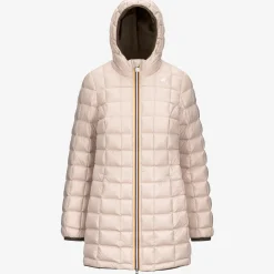 K-Way DENISE ST THERMO REVERSIBLE Browng-pinkt