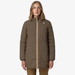 K-Way DENISE ST THERMO REVERSIBLE Browng-pinkt