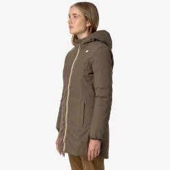 K-Way DENISE ST THERMO REVERSIBLE Browng-pinkt