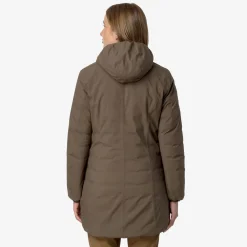 K-Way DENISE ST THERMO REVERSIBLE Browng-pinkt