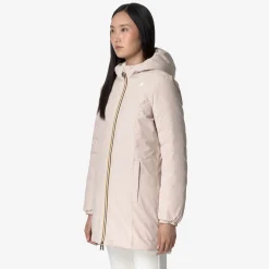 Clearance K-Way DENISE ST THERMO REVERSIBLE Pinkt-whiteg
