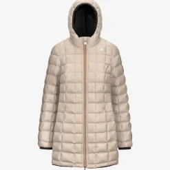 Sale K-Way DENISE ST THERMO REVERSIBLE Blackp-beigeg
