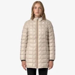 Sale K-Way DENISE ST THERMO REVERSIBLE Blackp-beigeg