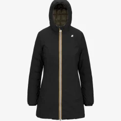 Best K-Way DENISE ST THERMO REVERSIBLE Blackp-greenc