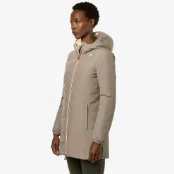 Online K-Way DENISE ST THERMO REVERSIBLE Beiget-beigee