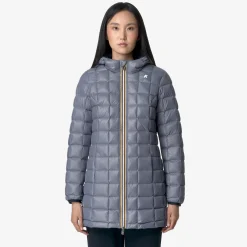 Clearance K-Way DENISE ST THERMO REVERSIBLE Blued-greybluea