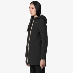 Best K-Way DENISE ST WARM REVERSIBLE Blackp-beigeg