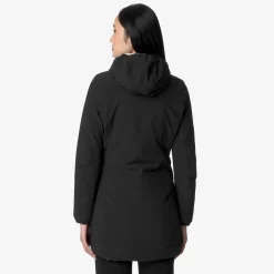 Best K-Way DENISE ST WARM REVERSIBLE Blackp-beigeg