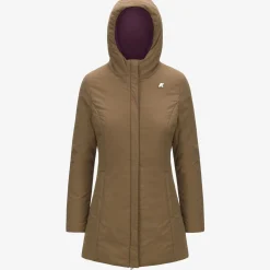 Best K-Way DENISE ST WARM REVERSIBLE Violetdk-brownc