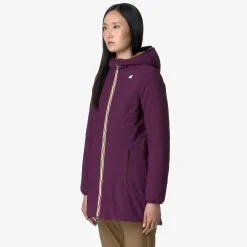 Best K-Way DENISE ST WARM REVERSIBLE Violetdk-brownc