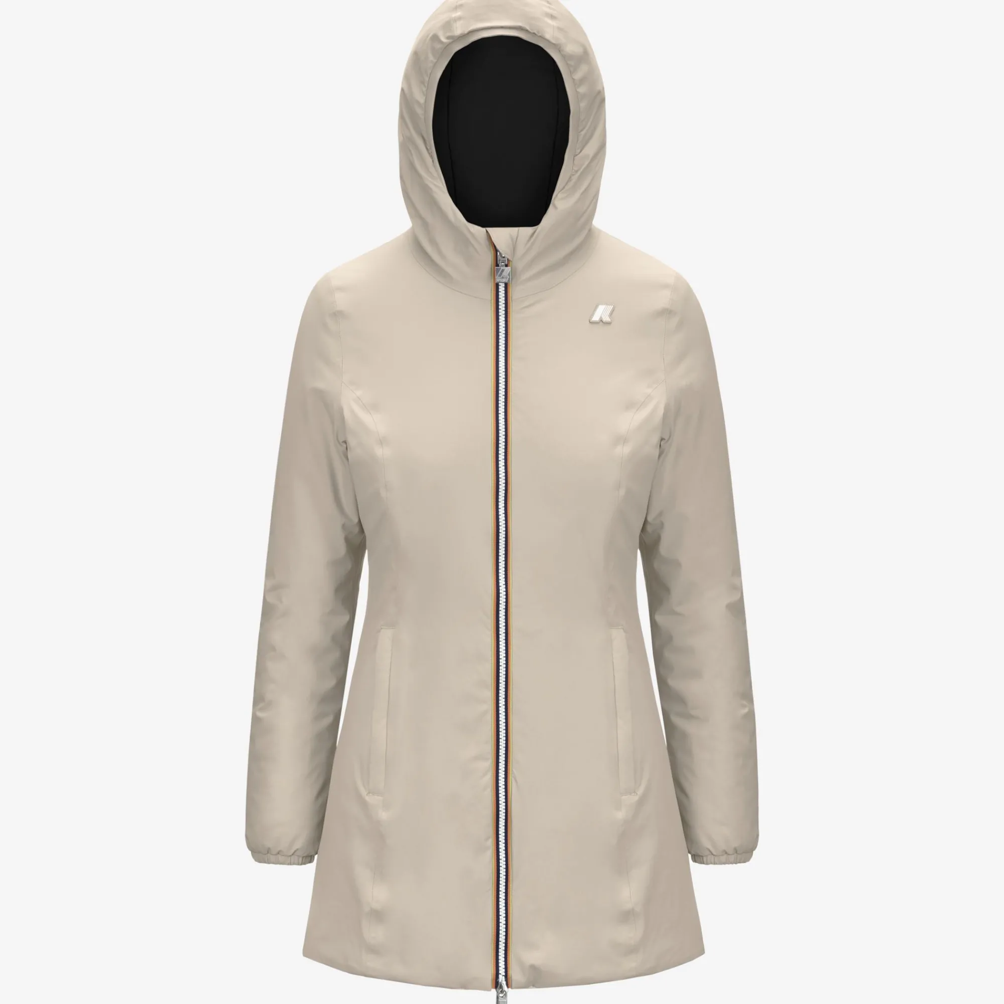 Best K-Way DENISE ST WARM REVERSIBLE Beigeg-blackp
