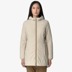 Best K-Way DENISE ST WARM REVERSIBLE Beigeg-blackp