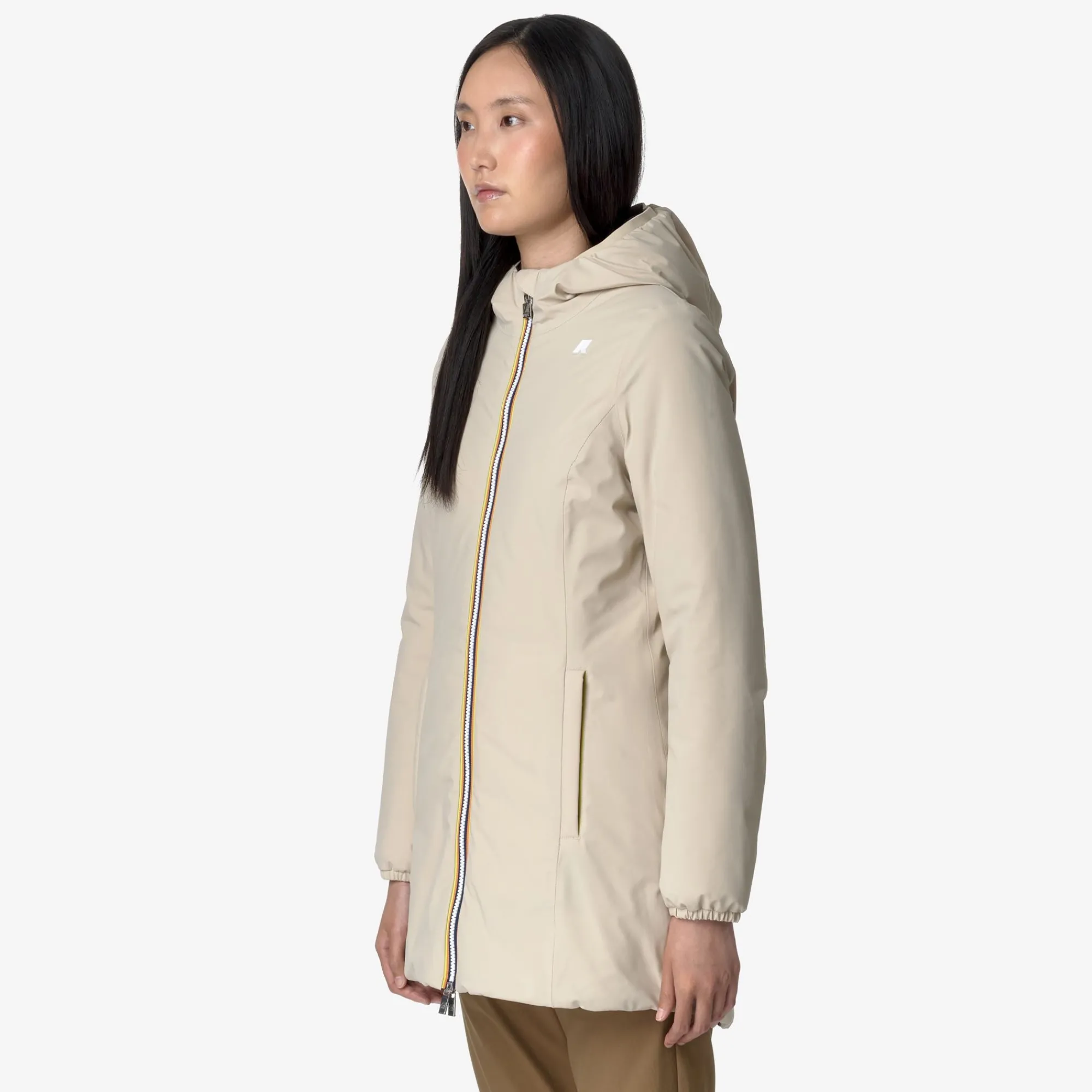 Best K-Way DENISE ST WARM REVERSIBLE Beigeg-blackp