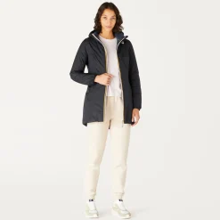 Outlet K-Way DENISE THERMO PLUS.2 REVERSIBLE Blackpure-bluedepth