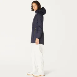 Online K-Way DENISE THERMO PLUS.2 REVERSIBLE Bluedepth-greenlaurel