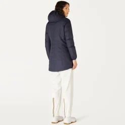 Online K-Way DENISE THERMO PLUS.2 REVERSIBLE Bluedepth-greenlaurel