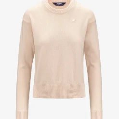 New K-Way DOMITINE COTTON CASHMERE Pinkdirty