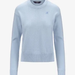 Hot K-Way DOMITINE COTTON CASHMERE Blueballad