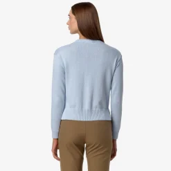 Hot K-Way DOMITINE COTTON CASHMERE Blueballad