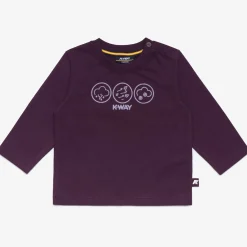 Outlet K-Way E. ELMETTE METEO Violetdkpurple